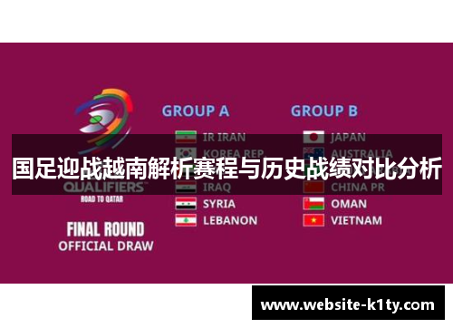 国足迎战越南解析赛程与历史战绩对比分析